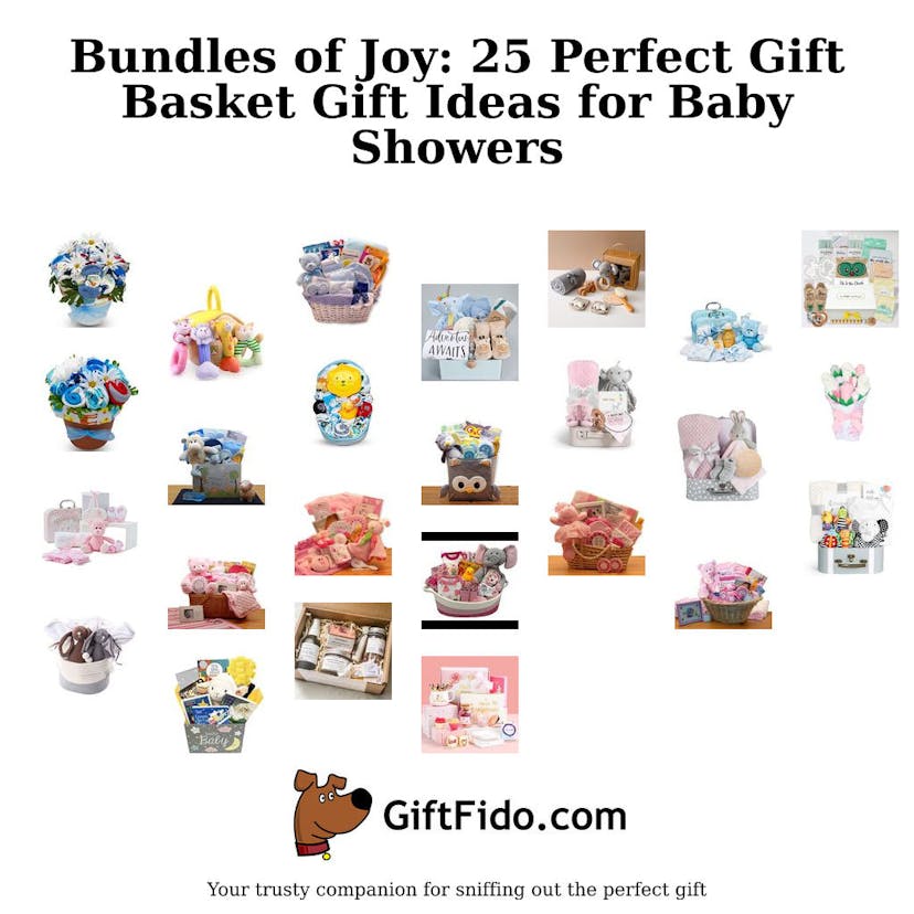 Bundles of Joy: 25 Perfect Gift Basket Gift Ideas for Baby Showers