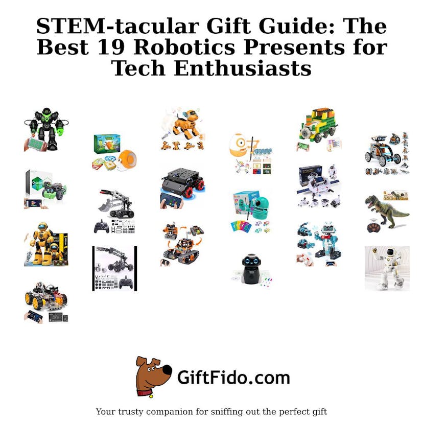 STEM-tacular Gift Guide: The Best 19 Robotics Presents for Tech Enthusiasts