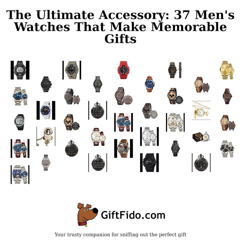 The Ultimate Accessory: 37 Men's Watches That Make Memorable Gifts