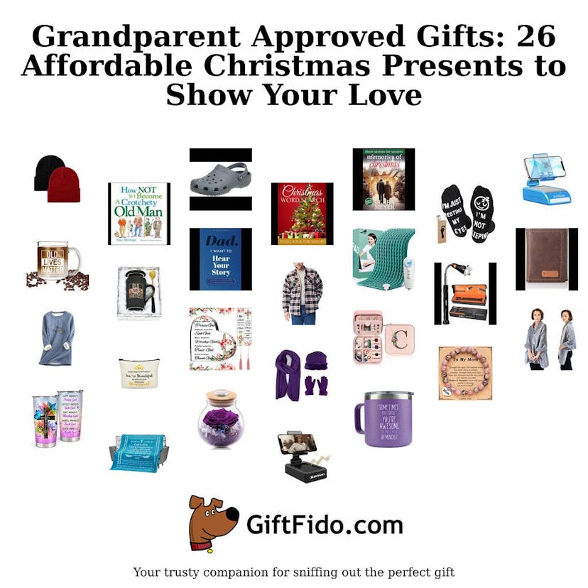 Grandparent Approved Gifts: 26 Affordable Christmas Presents to Show Your Love