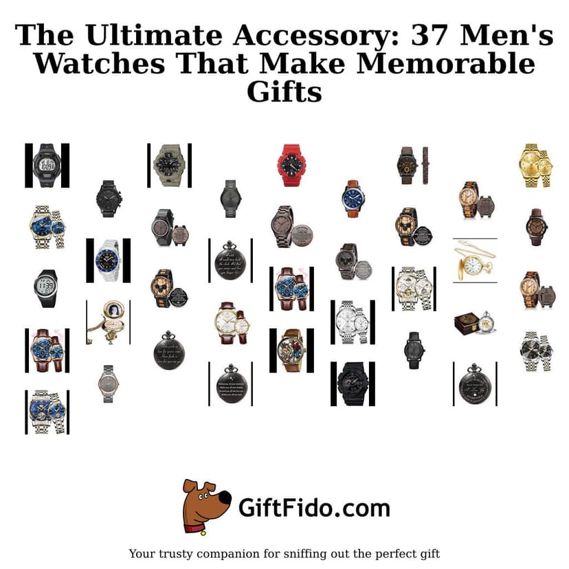 The Ultimate Accessory: 37 Men's Watches That Make Memorable Gifts